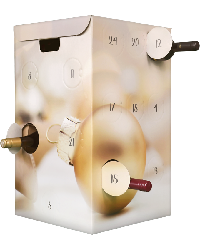 Image of Weinclub-Adventskalender Premium Gold