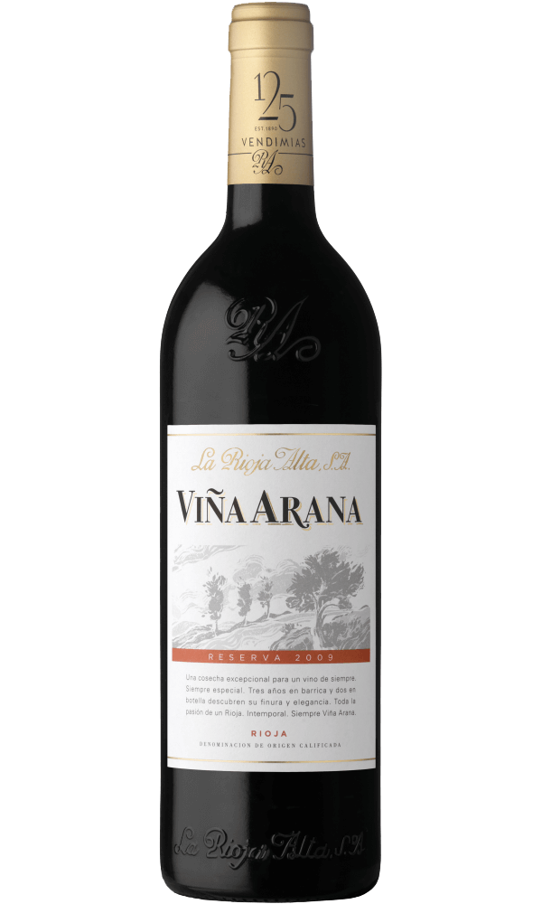 Image of La Rioja Alta Arana Reserva 2009