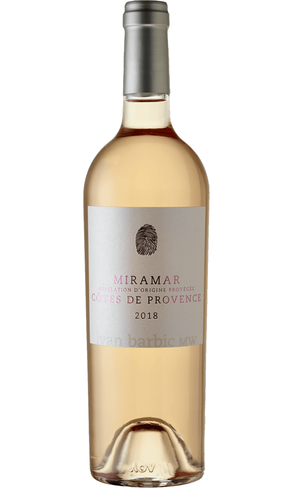 Image of Ivan Barbic MW Miramar Côtes de Provence Rosé 2018