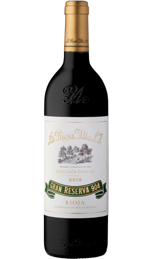 Image of La Rioja Alta Gran Reserva 904 Rioja DOCa 2015