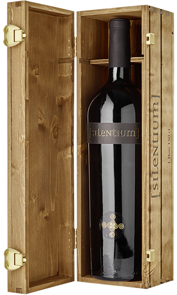 Image of Silentium Primitivo di Manduria 2013 Magnum (1,5L) in Holzkiste