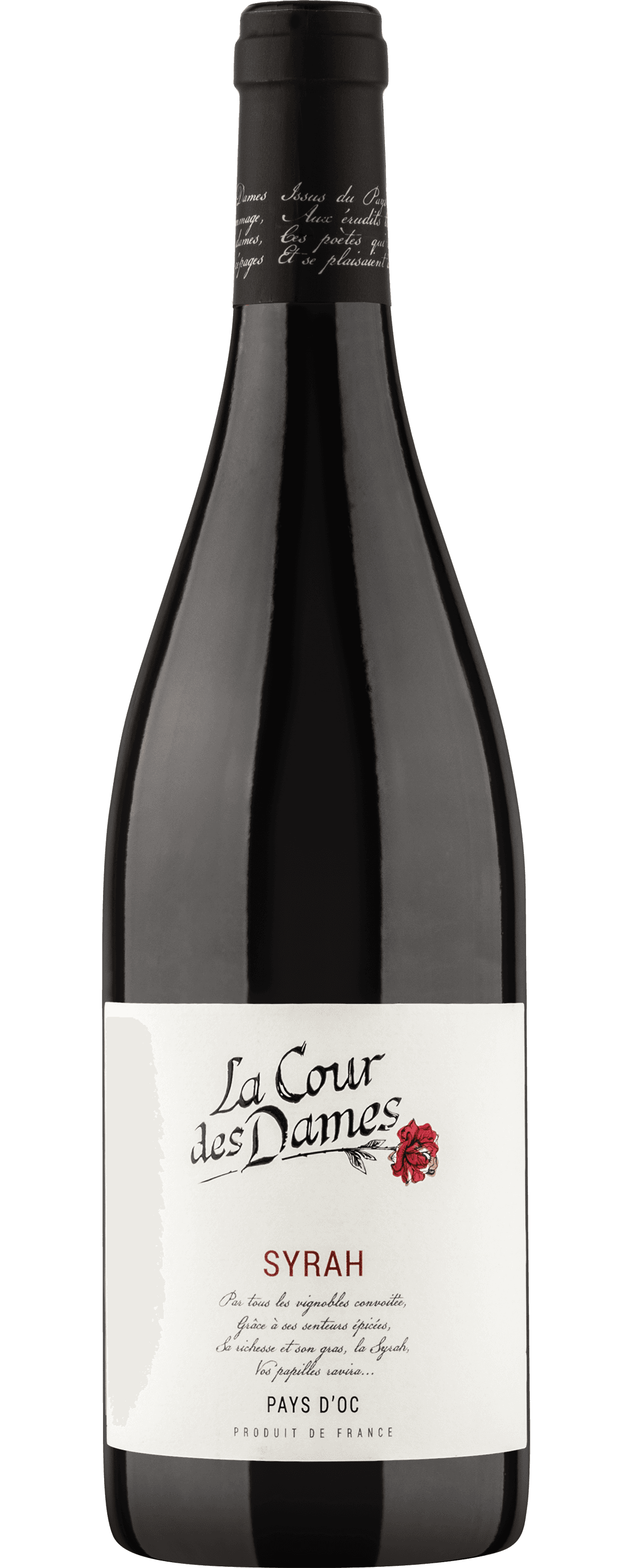 La Cour des Dames Syrah  Pays d'Oc IGP